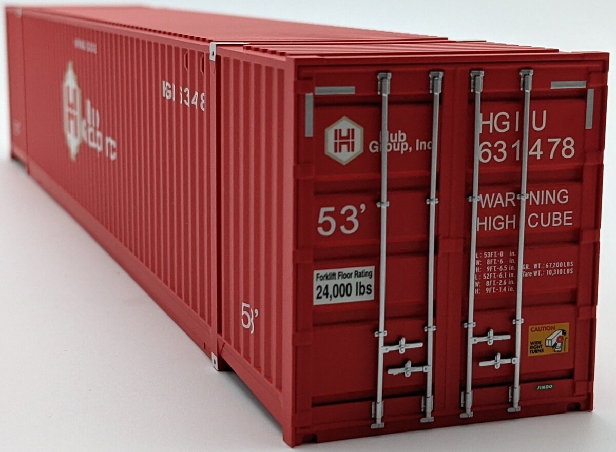 Atlas 3006302-7 O Hub Group Jindo 53' Container #631537