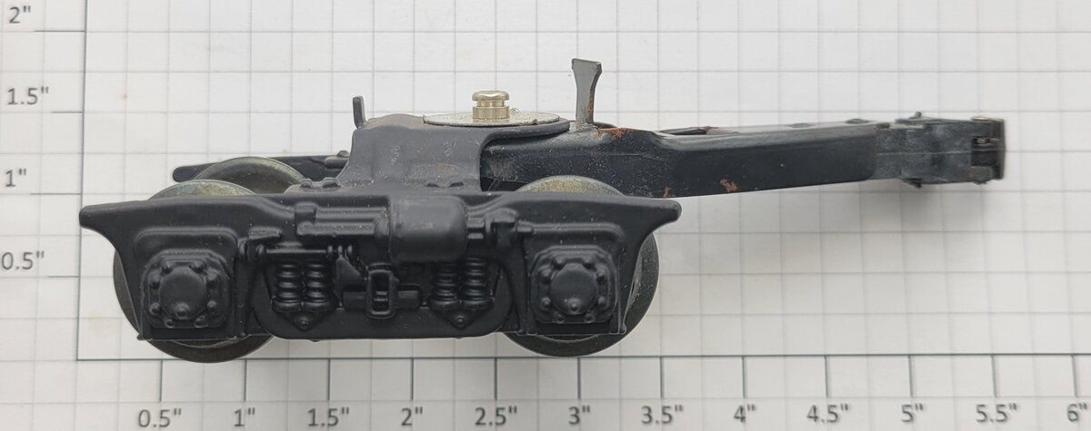 Lionel 490-1 O 2500 Series Passenger Car Coupler Truck w/o Lock Pin Assembly