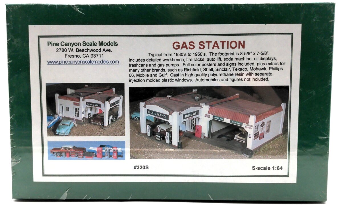 Pine Canyon 320 1:64 Gas Station Kit