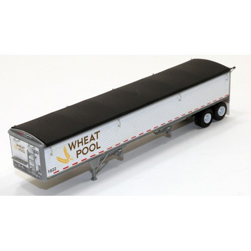 Lonestar Models 6037 HO Wheat Pool Wilson 43' Pacesetter Grain Trailer Kit