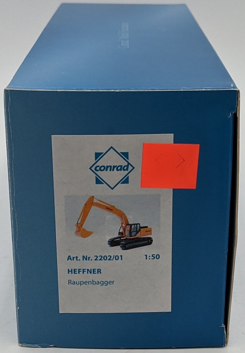 Conrad 2202-01 1:50 Heffner - Case Crawler Excavator