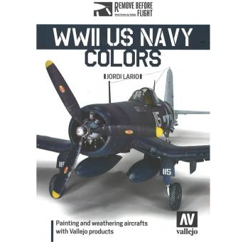 Vallejo Paint 75024 WWII US Navy Colors Painting & Weathering Book