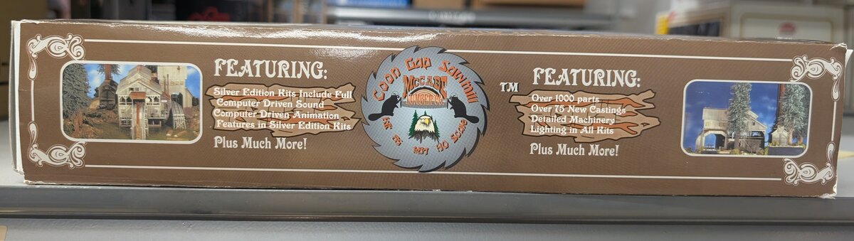 Master Creations 85-SE HO Coon Gap Sawmill McCabe Lumber Co Building Kit