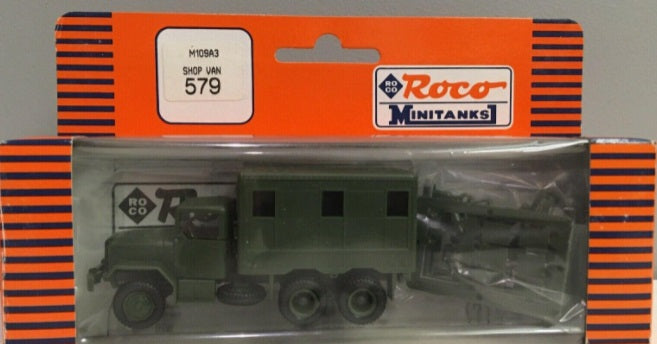 Roco 579 HO Mini Tanks M109A3 Shop Van