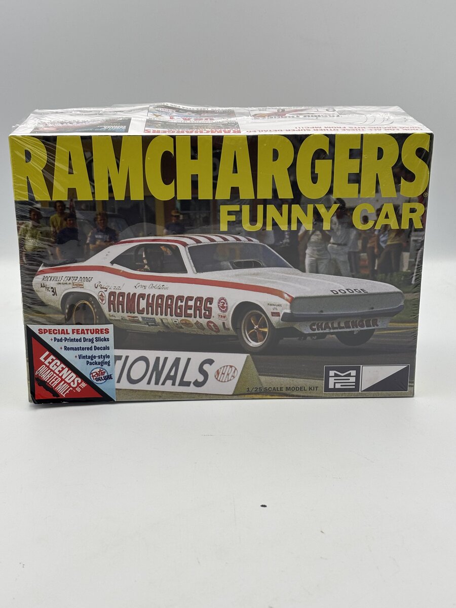 MPC 964 1:25 Ramchargers Dodge Challenger Funny Car Plastic Model Kit