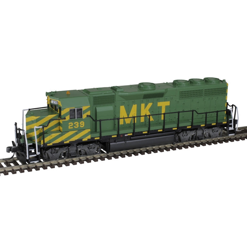 Atlas 40005259 N MKT GP-40 Diesel Locomotive with Ditch Lights #242