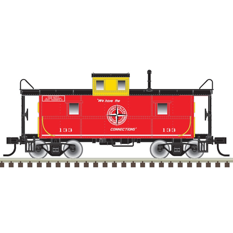 Atlas 50006032 N DTI C&O-Style Steel Center-Cupola Caboose #130