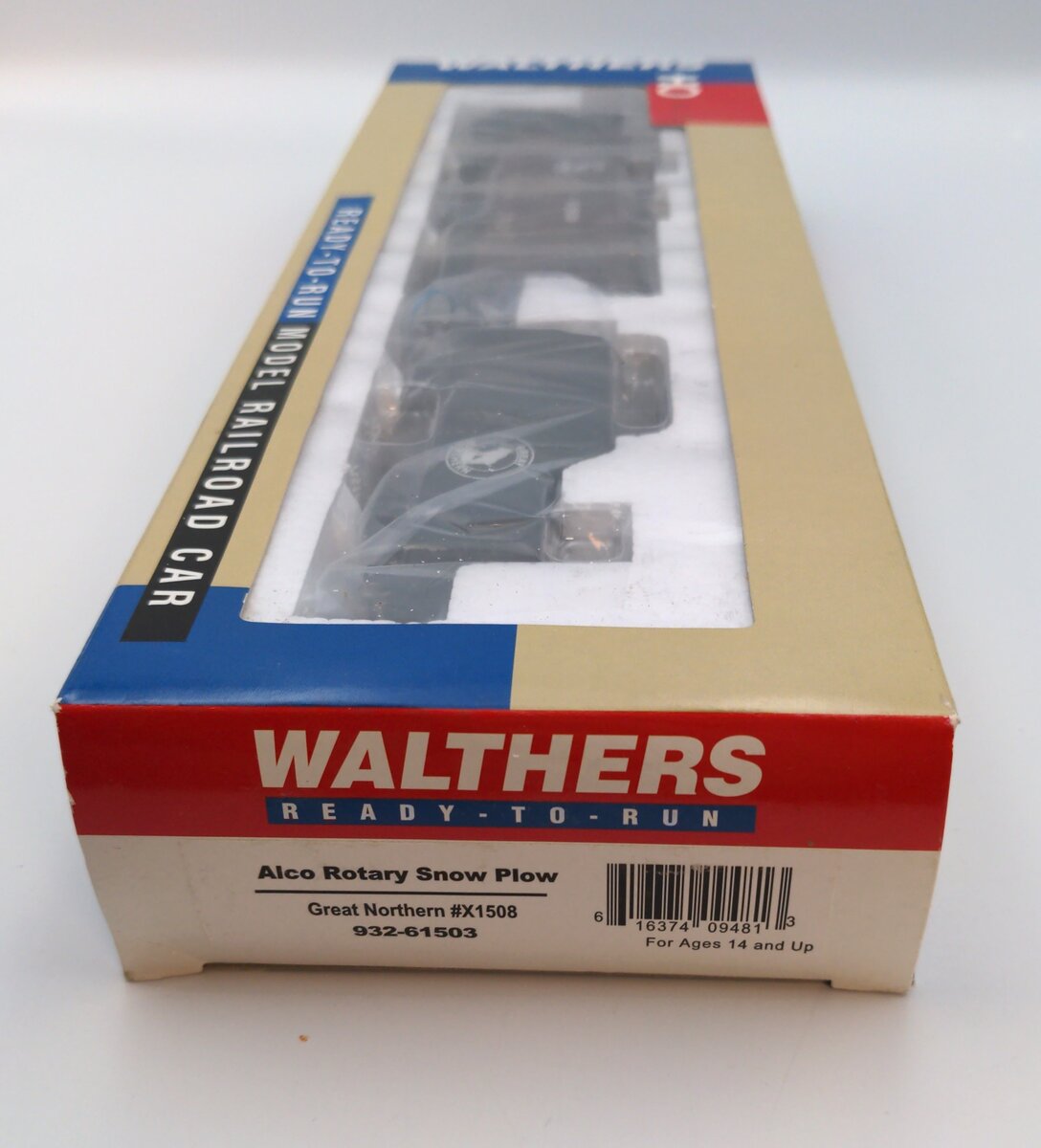Walthers 932-61503 HO Scale Great Northern Alco Rotary Snow Plow #1508