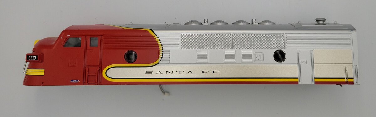 Lionel 2333P-1 Santa Fe F-3 Diesel Locomotive Shell w/ Windows /Headlights #2333
