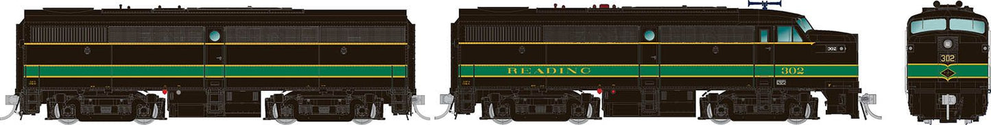 Rapido Trains 037540 HO RDG Alco FA-1/FB-1 Diesel Loco DCC/Sound #305 & #304B
