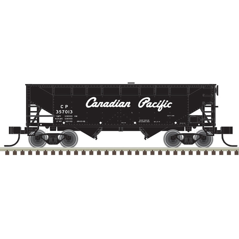 Atlas 50006123 N Canadian Pacific 2-Bay Offset Side Hopper #357024