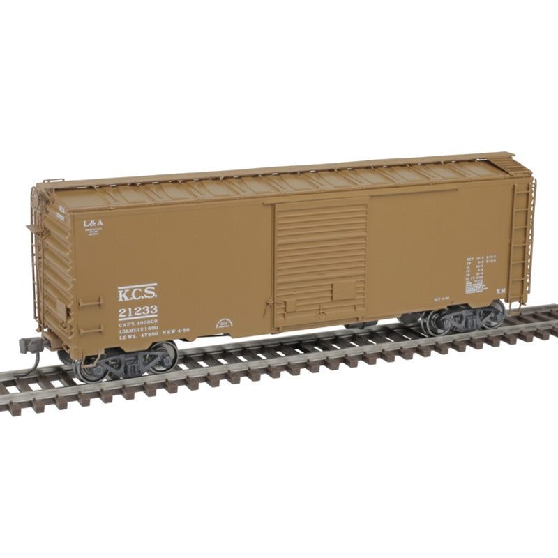 Atlas 20006822 HO Kansas City Southern 40' Postwar Boxcar #21233