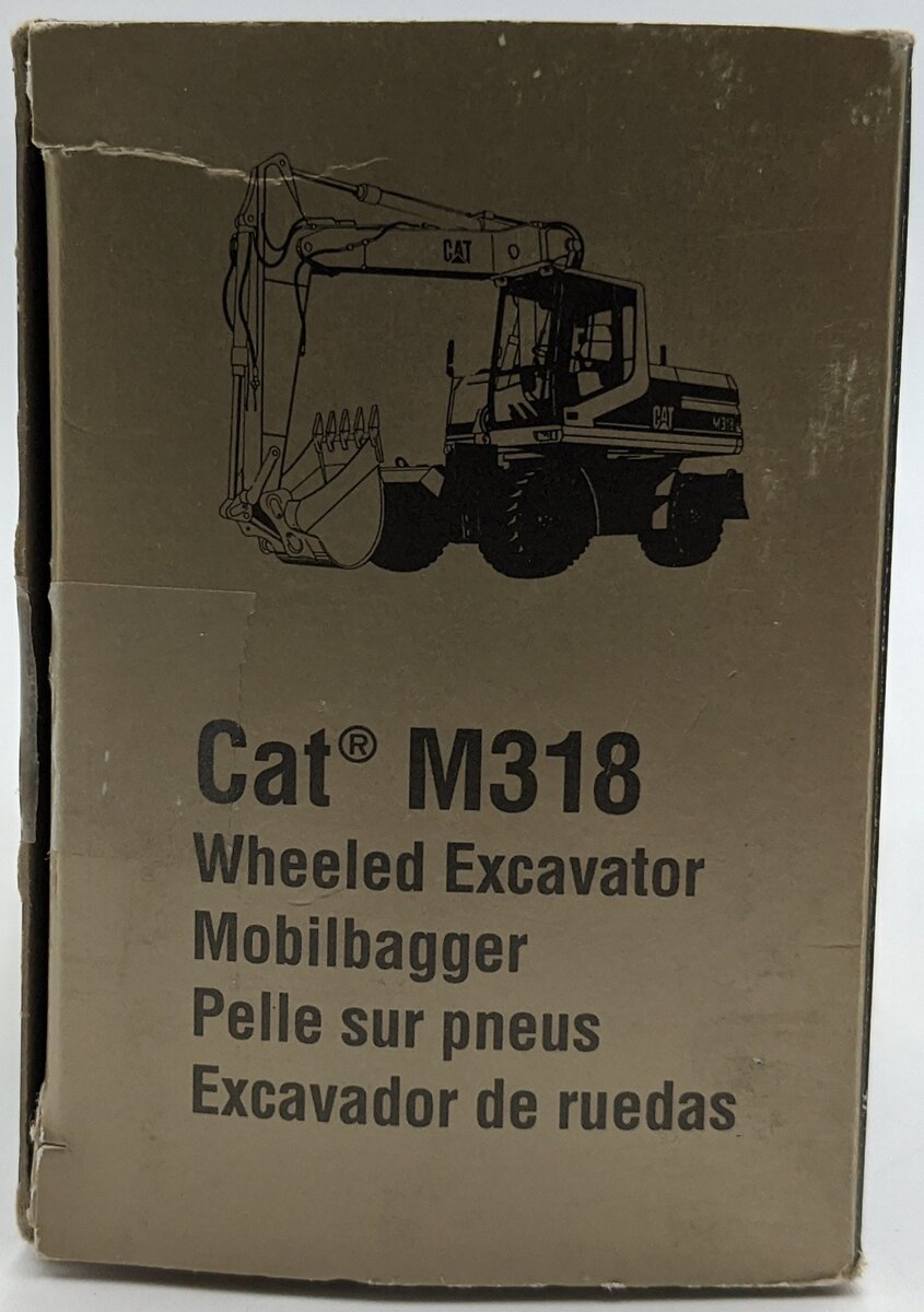 NZG 405 1:50 Caterpillar M318 Wheeled Excavator
