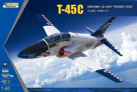 Kinetic 48094 1:48 USN T-45A/C Goshawk Trainer Military Aircraft Plane Kit