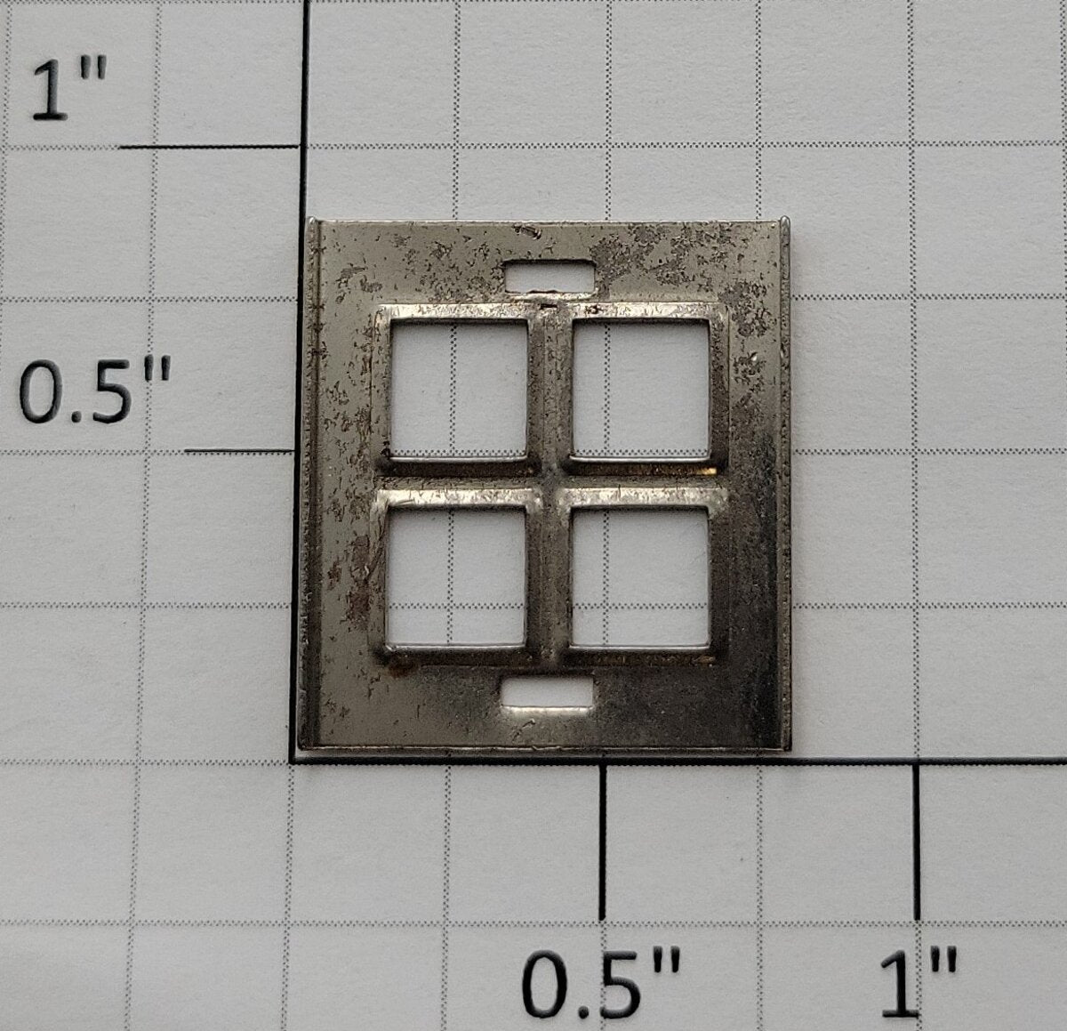 Lionel 260E-60C Nickel 4-Frame Window