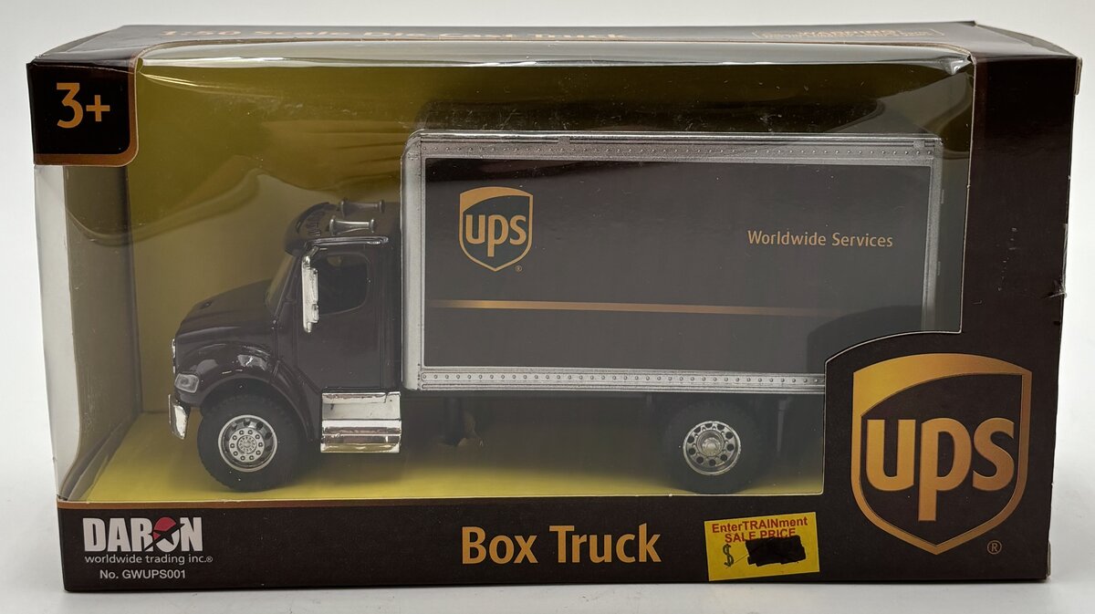 Daron Worldwide Trading GWUPS001 1:50 UPS Box Truck