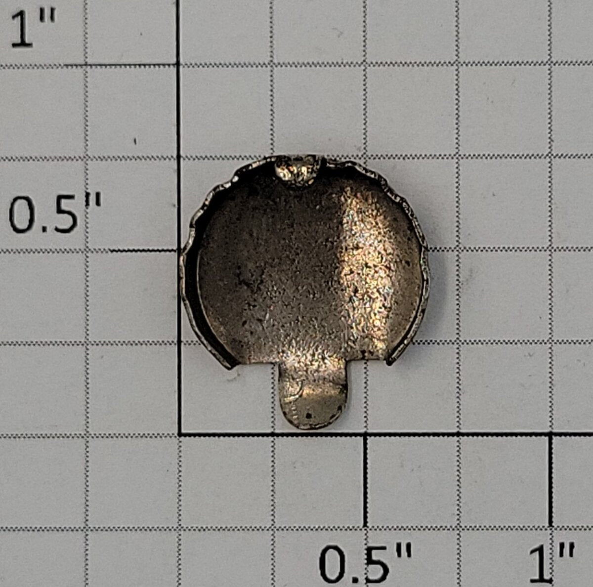 Lionel 418-32 Nickel Air Tank End Cap