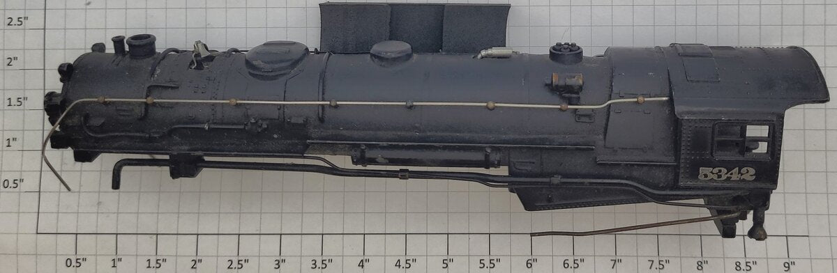 Lionel 003-1 Prewar OO Gauge Hudson 4-6-4 Steam Locomotive Boiler Shell #5342