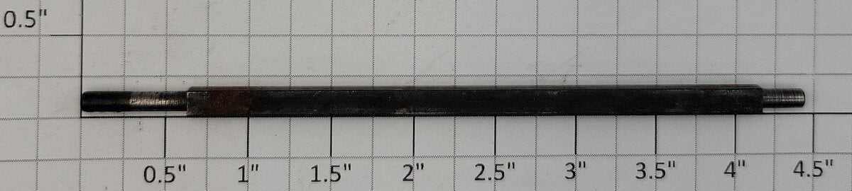 Lionel 397-26 4.25" Drive Shaft without Knurl