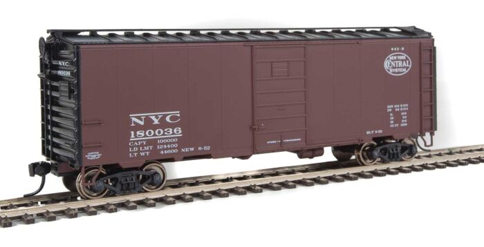 Walthers 910-1431 HO New York Central 40' PS-1 Boxcar RTR #180036