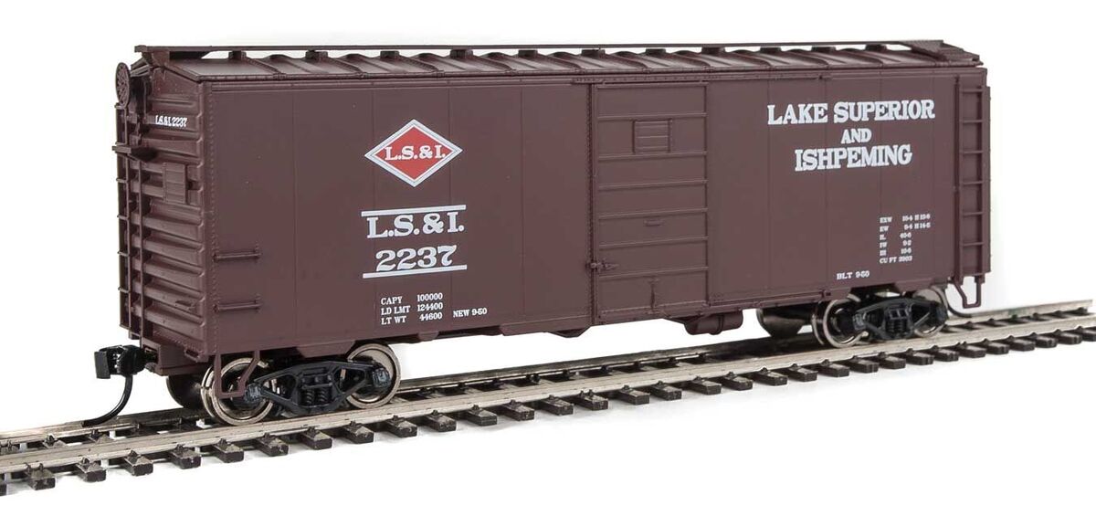 Walthers 910-1428 HO Lake Superior & Ishpeming 40' PS-1 Boxcar RTR #2237