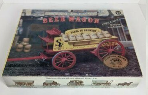 Allwood Brand 5016 Beer Wagon Pre-Cut Wooden Kit