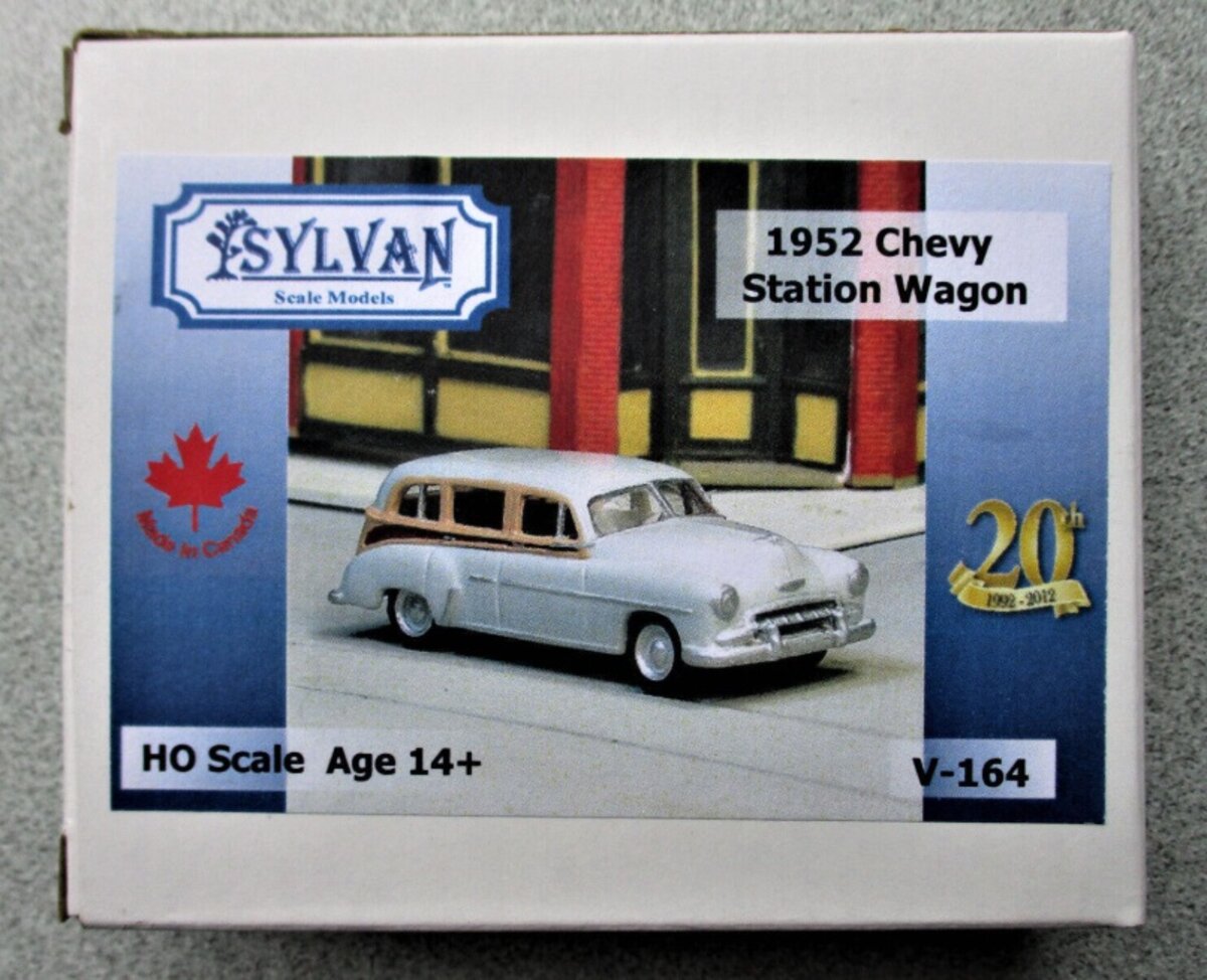 Sylvan Scale Models V-164 HO 1952 Chevrolet Station Wagon Cast Resin Kit