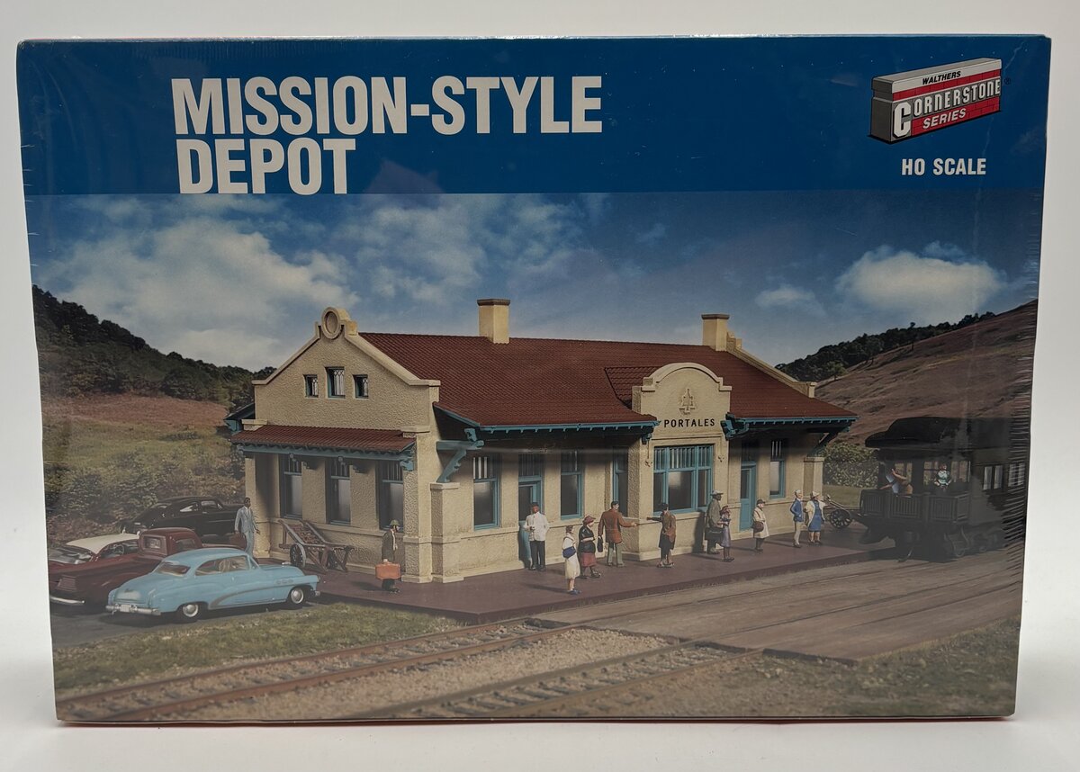 Walthers 933-2920 HO Scale Mission-Style Depot Kit