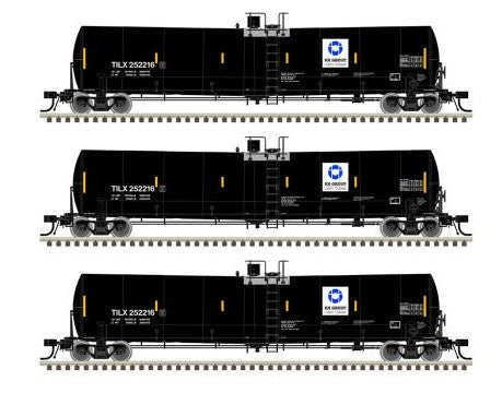 Atlas 20006885 HO TILX IOI GROUP Trinity 25,500 Galloon Tank Car (Set of 3)