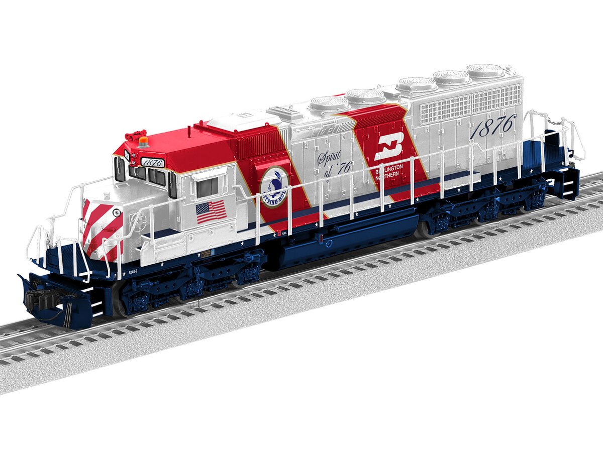 Lionel 2233519 BTO Burlington Northern Non-Powered SD40-2 Diesel Loco #1876 LN/Box