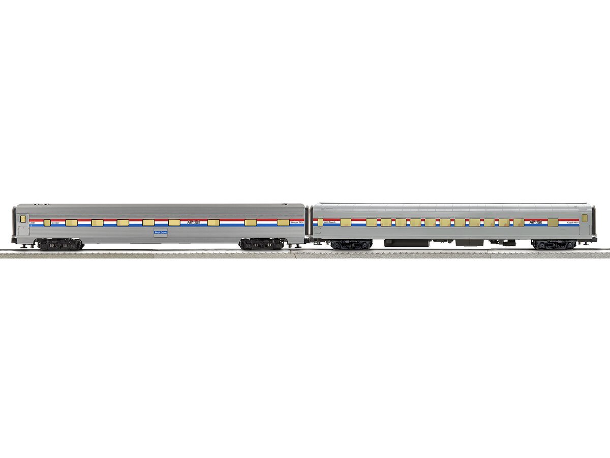 Lionel 2227270 O Amtrak Phase III 21" Passenger Cars (Set of 2)
