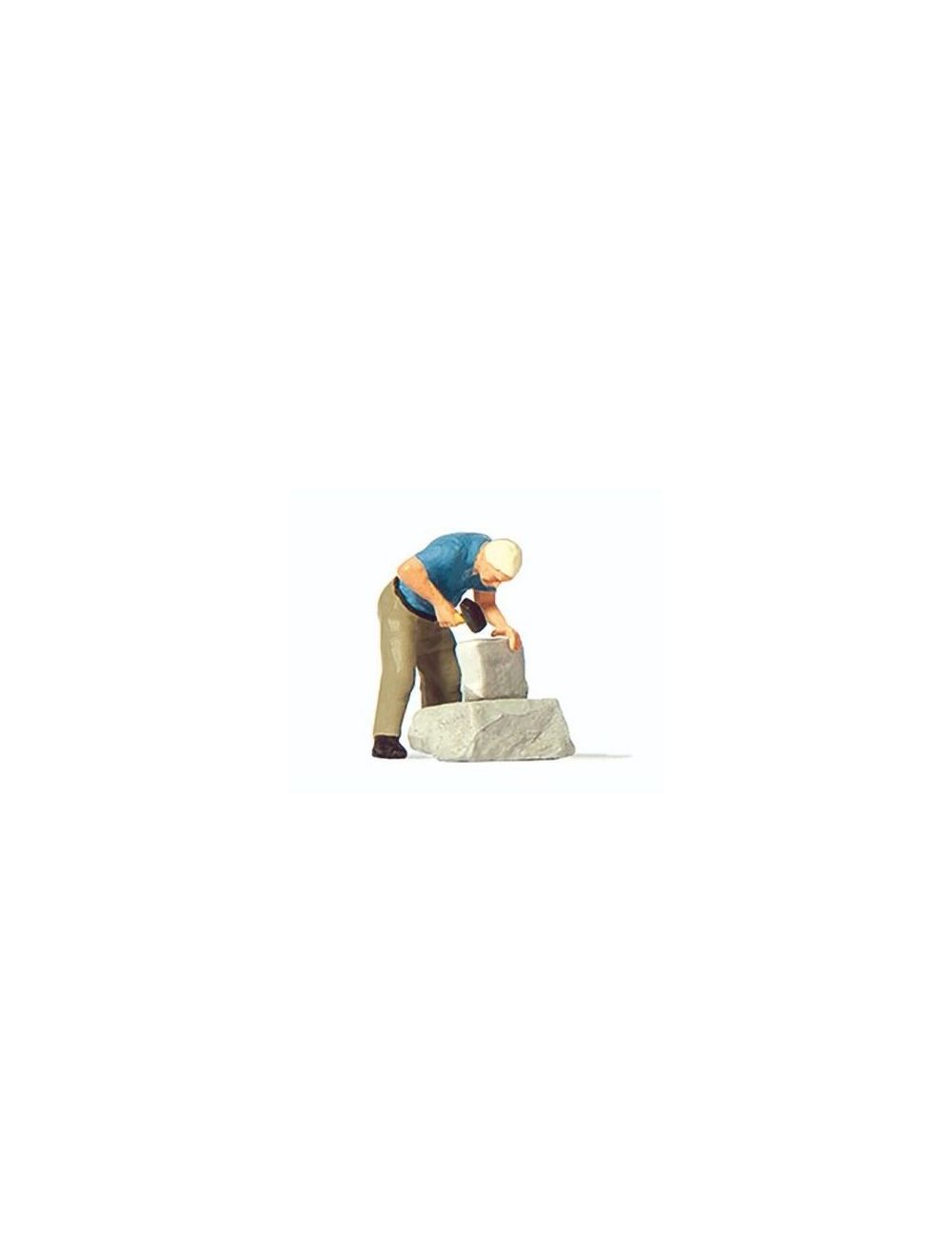 Preiser 28239 HO Stone Mason Figure