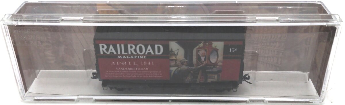 Micro-Trains 10100881 N Railroad Magazine #2 - April 40' High Cube Boxcar