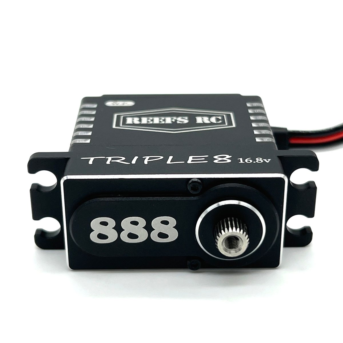 Reef's RC REEFS124 Triple 8 16.8V Programmable Servo with 4S Connector