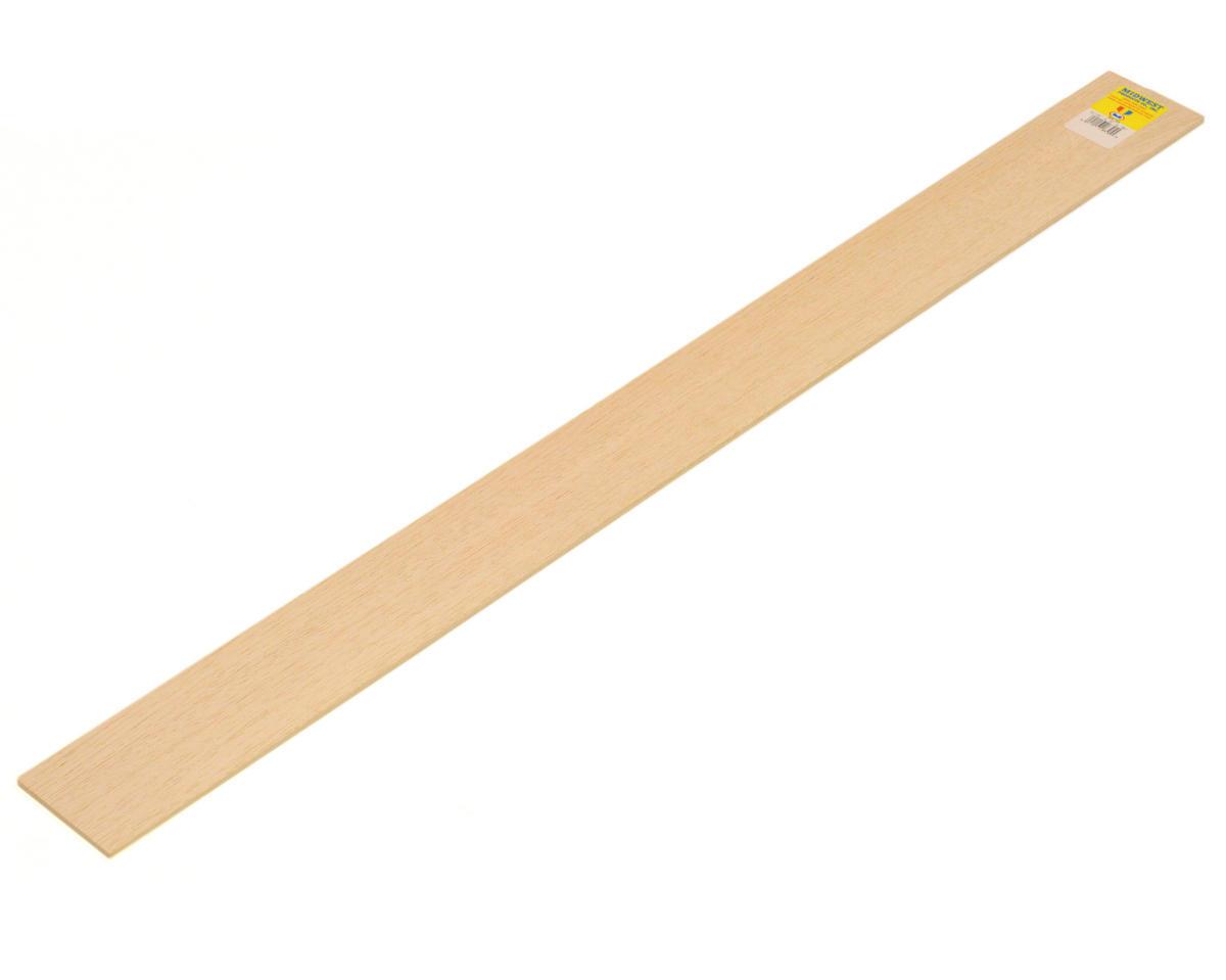 Midwest Products 6306 1/4" x 3" x 36" Balsa Sheets (Pack of 5)