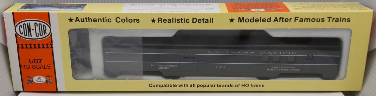 Con-Cor 0001-000934 HO Southern Pacific 72' Railway Express Agency #:SP4118