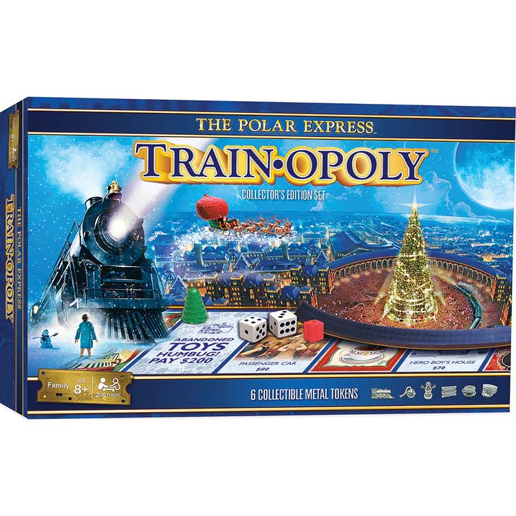 Train Enthusiast Vendors 420814 The Polar Express Train-Opoly