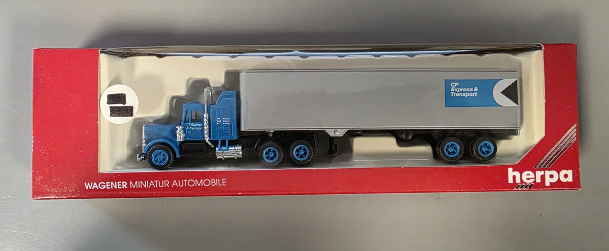 Herpa 6029 HO CP Express & Transport Tractor Trailer