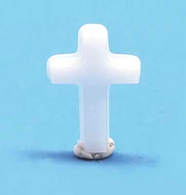 All Scale Miniatures 870959 HO Military Cross Headstone (Pack of 5)