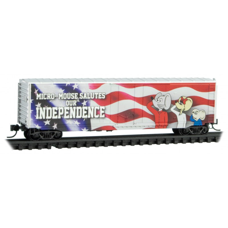 Micro-Trains 03800580 N Micro-Mouse Independence Day Boxcar