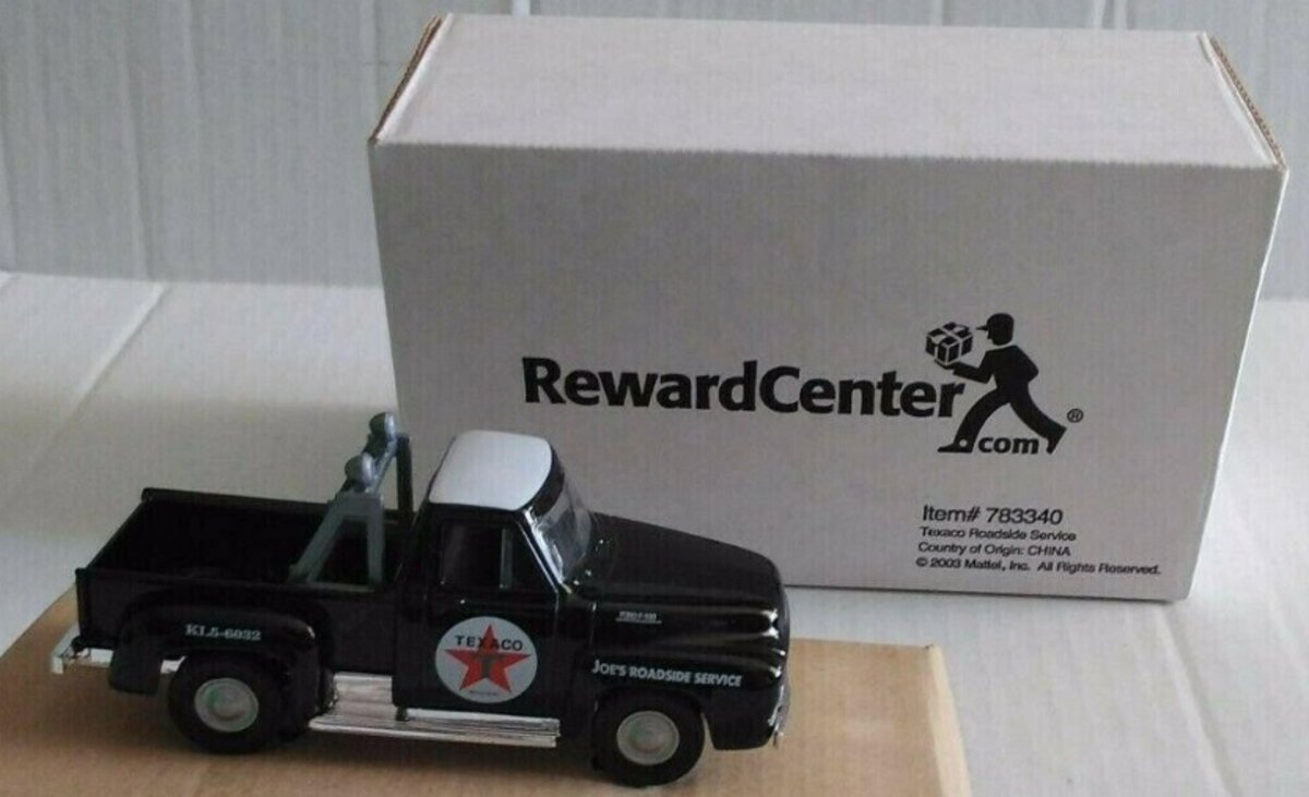 Matchbox 783340 1:43 Texaco Road Service 1953 Ford F-100 Truck