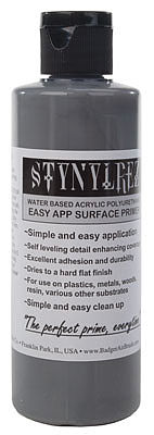 Modelflex Railroad Colors 402 Gray Stynylrez Acrylic Primer - 4 oz. Bottle
