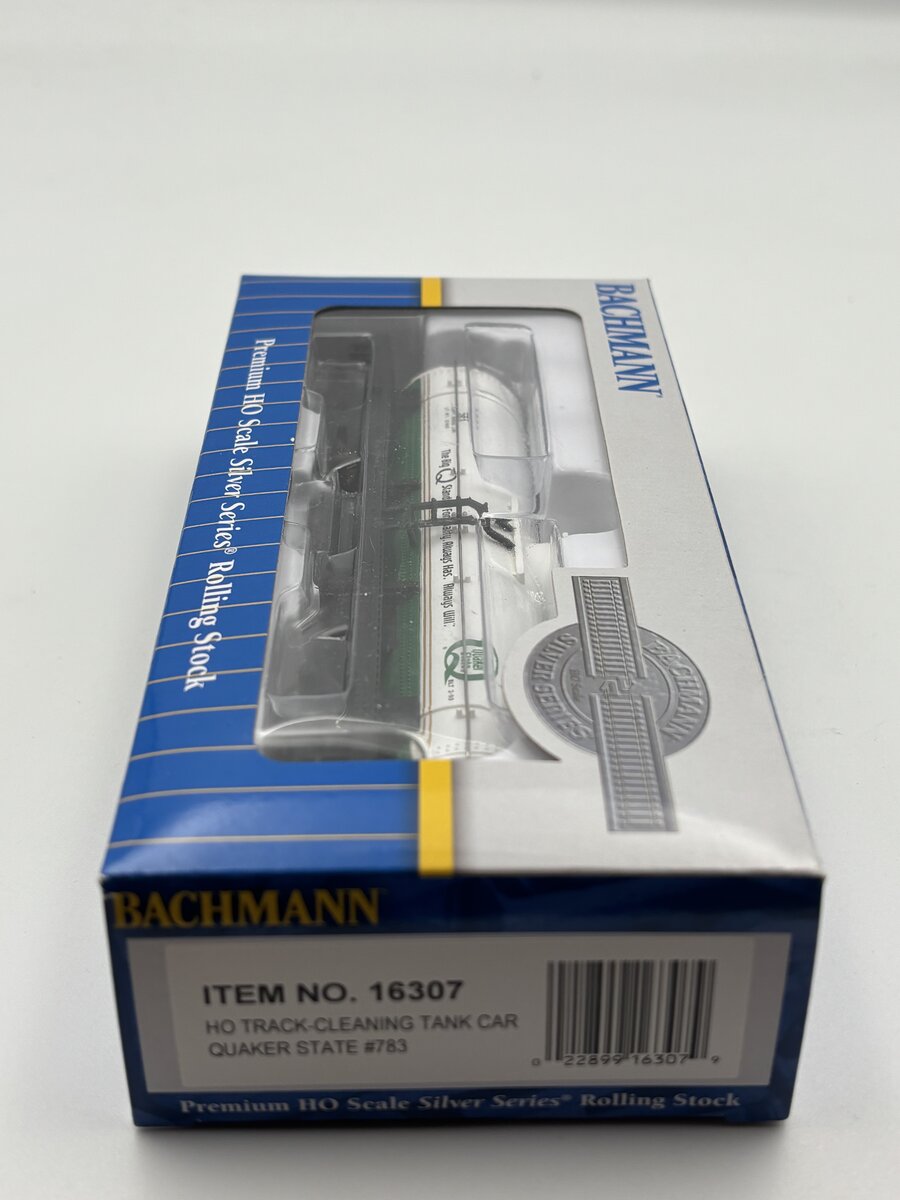 Bachmann 16307 HO Quaker State 40' Track-Cleaning Tank Car #783