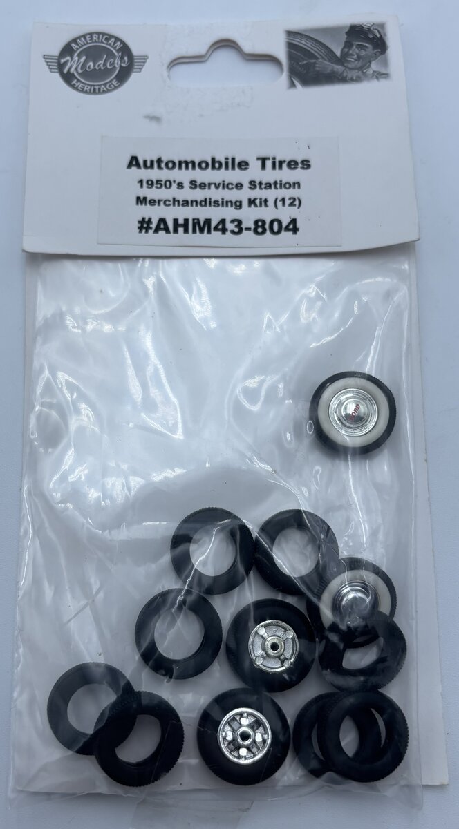 American Heritage AHM43-804 O Automobile Tires50's Service Station Merchandising