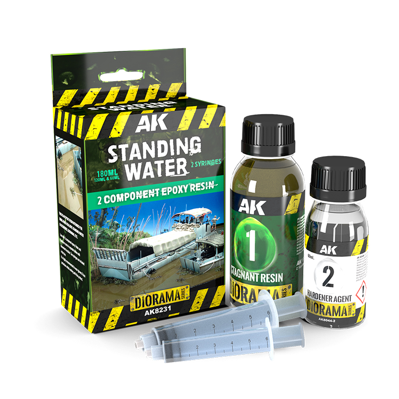 AK Interactive AK8231 Standing Water 2 Component Epoxy Resin