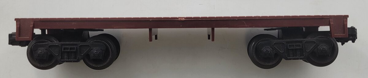 Lionel 1877-3 Brown Flatcar with Trucks