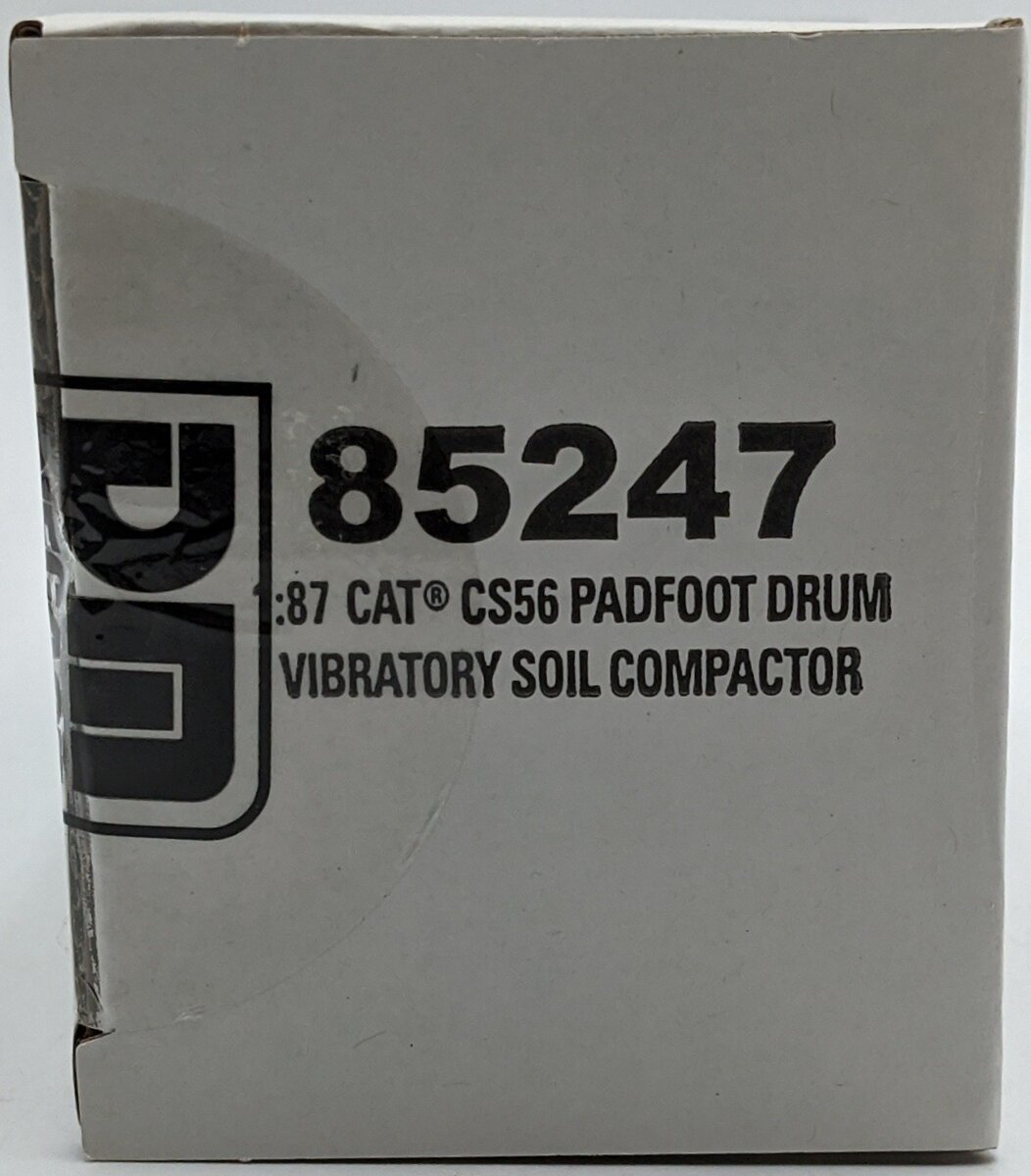 DieCast Masters 85247 1:87 Caterpillar CP56 Padfoot Drum Soil Compactor