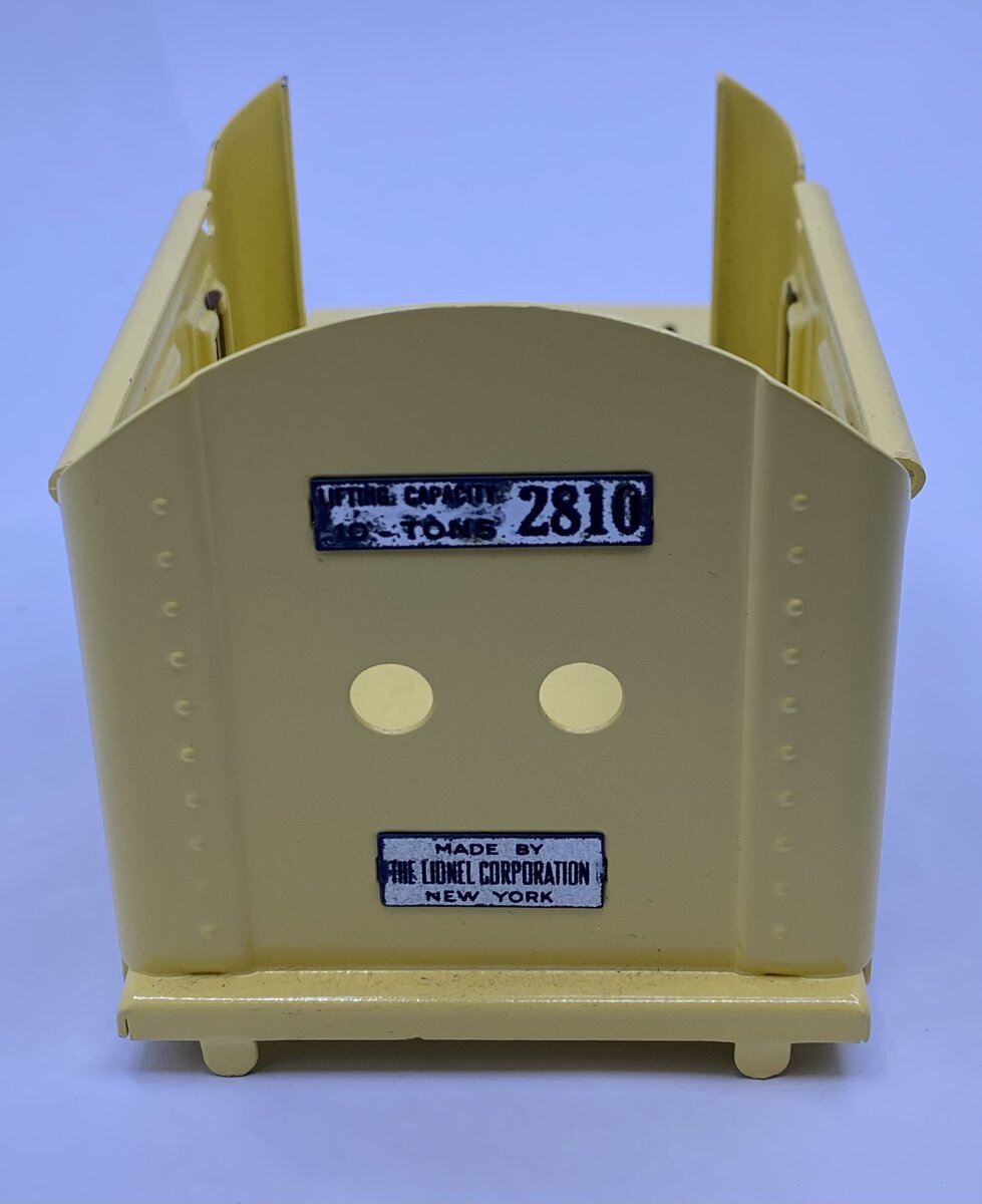 Lionel 810-9 Complete Body Base of Derrick Crane Car-No Roof