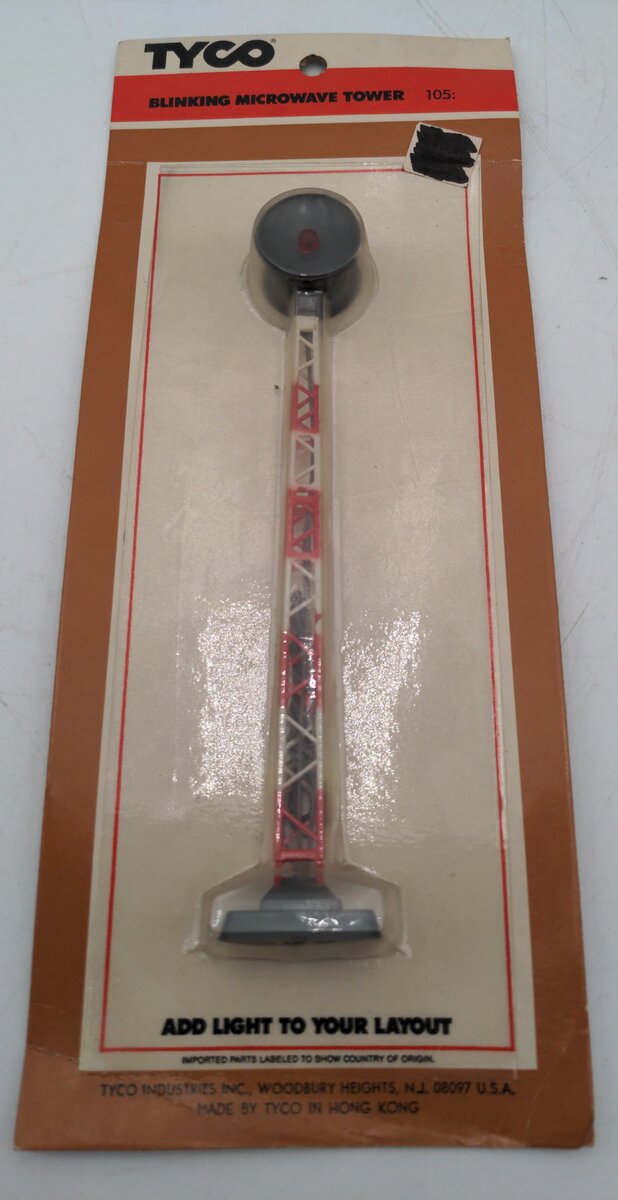 Tyco 105:200 HO Blinking Microwave Tower