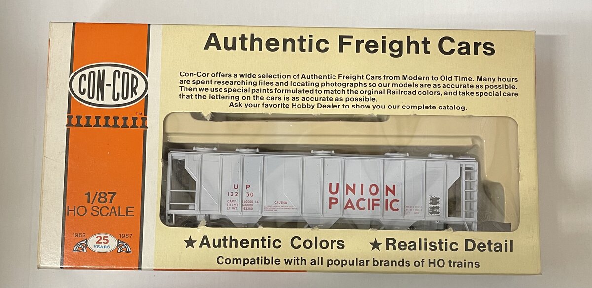 Con-Cor 0001-009501 HO Union Pacific PS-2 Covered Hopper Kit